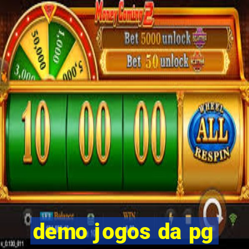 demo jogos da pg