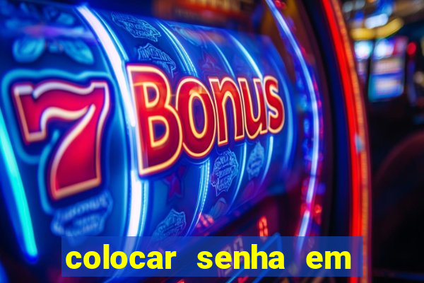 colocar senha em pasta windows