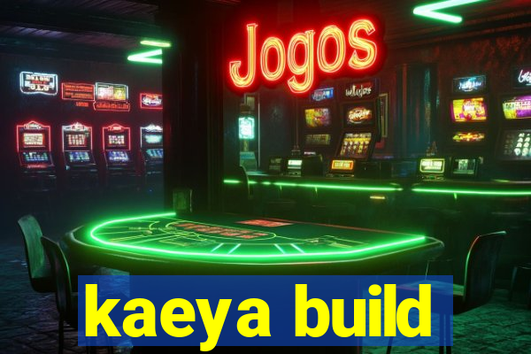 kaeya build