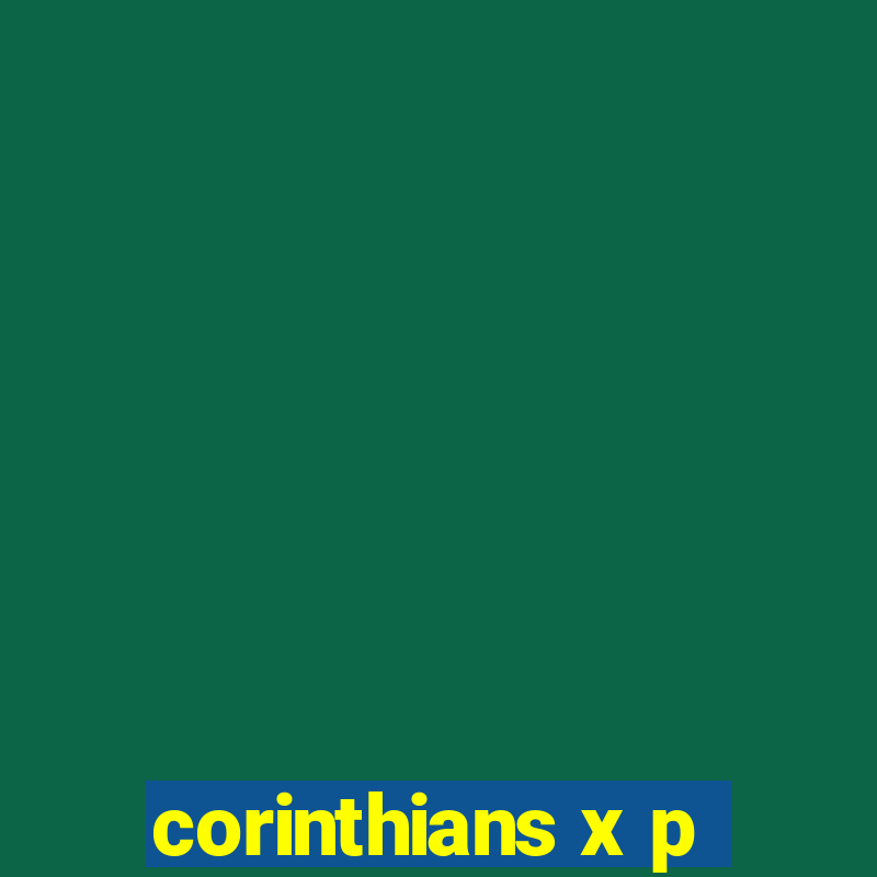 corinthians x p