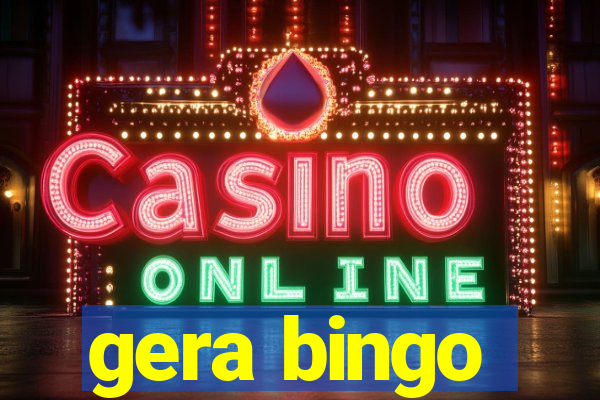 gera bingo