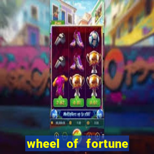 wheel of fortune slots game