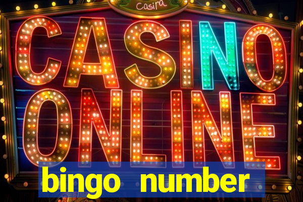 bingo number generator online