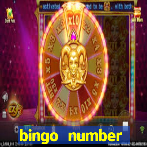 bingo number generator online