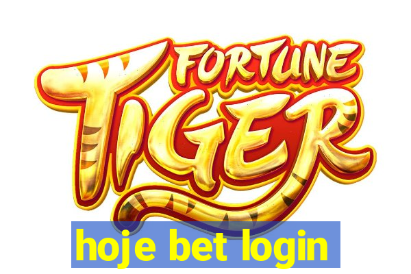 hoje bet login