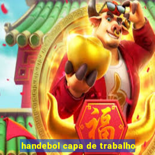 handebol capa de trabalho