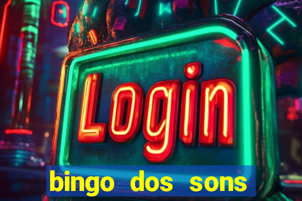 bingo dos sons iniciais como jogar