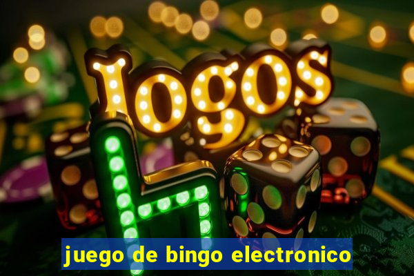 juego de bingo electronico