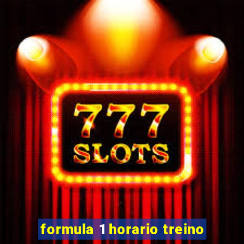 formula 1 horario treino