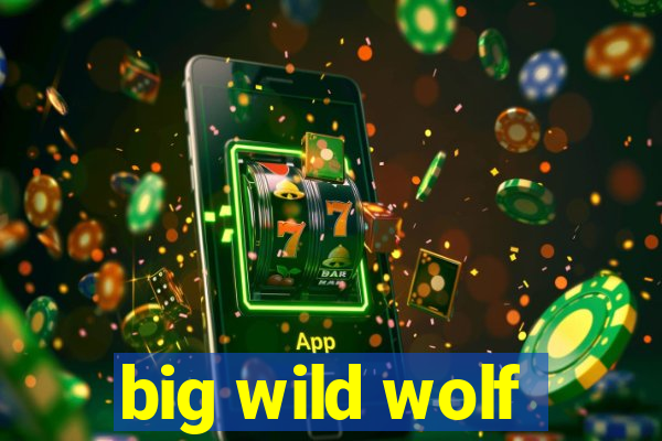 big wild wolf