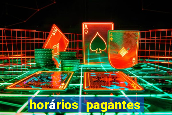 horários pagantes do fortune rabbit