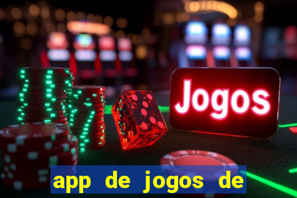 app de jogos de futebol para ganhar dinheiro