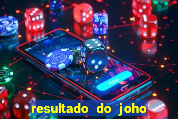 resultado do joho do bicho