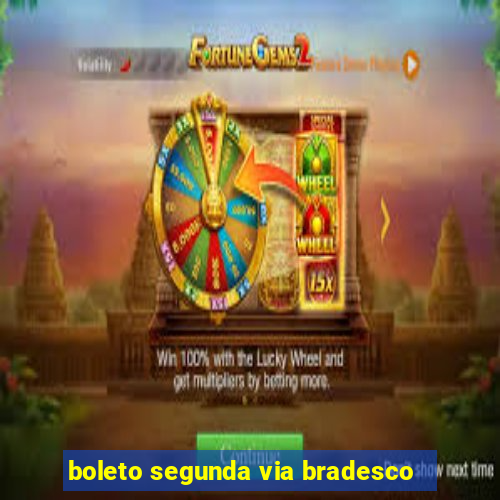 boleto segunda via bradesco