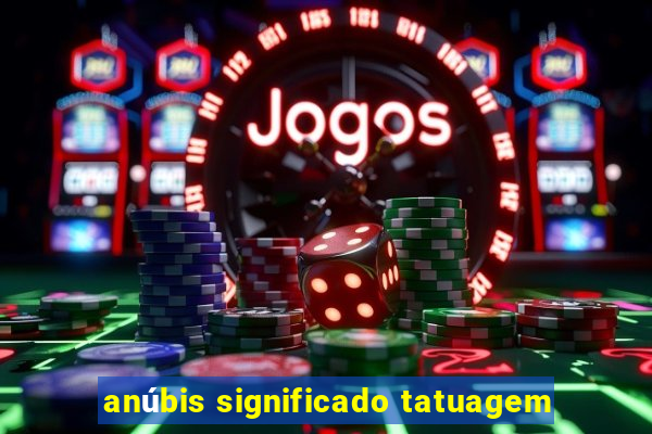 anúbis significado tatuagem