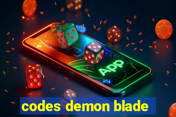 codes demon blade