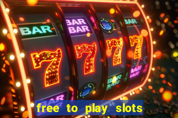 free to play slots no download