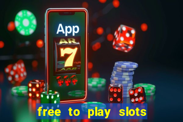 free to play slots no download