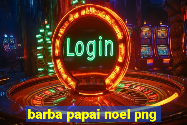 barba papai noel png