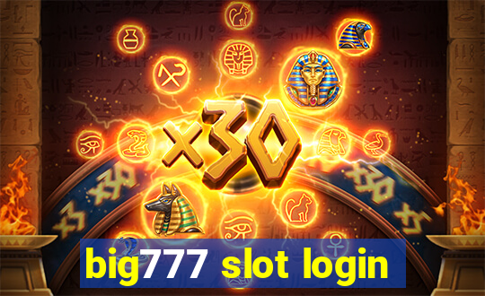 big777 slot login