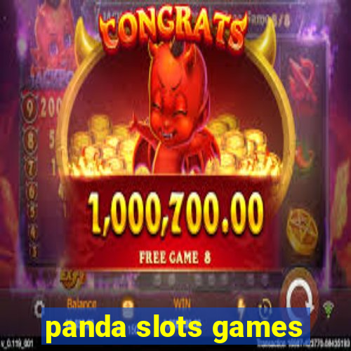 panda slots games