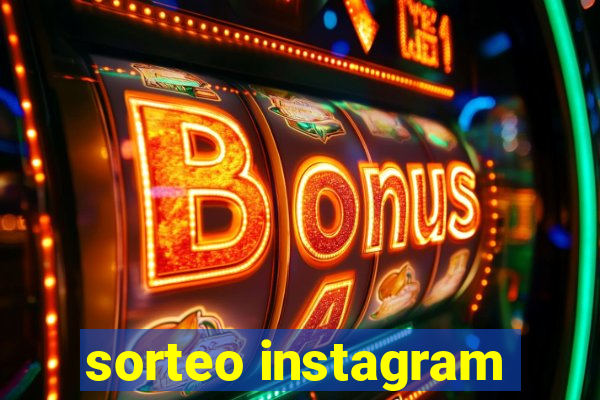 sorteo instagram