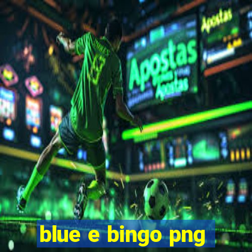 blue e bingo png