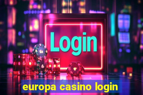 europa casino login