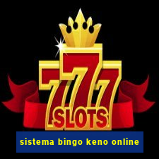 sistema bingo keno online