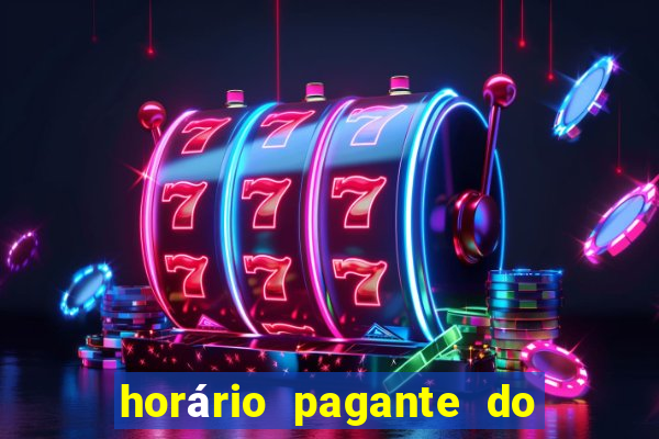 horário pagante do fortune tiger hoje