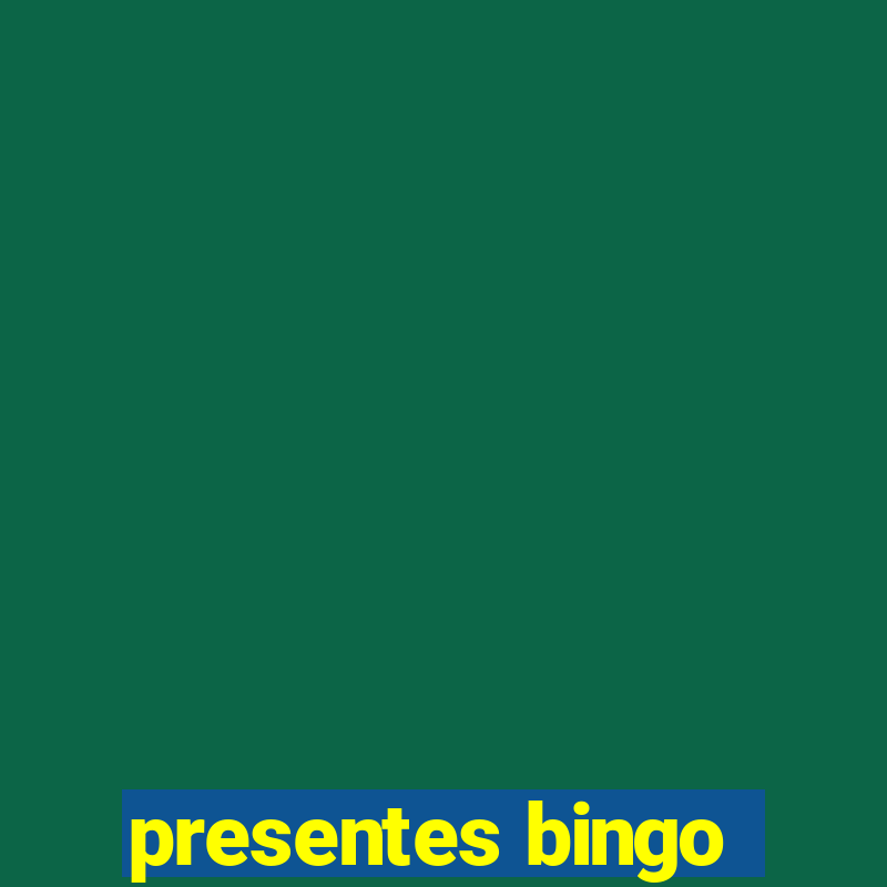 presentes bingo