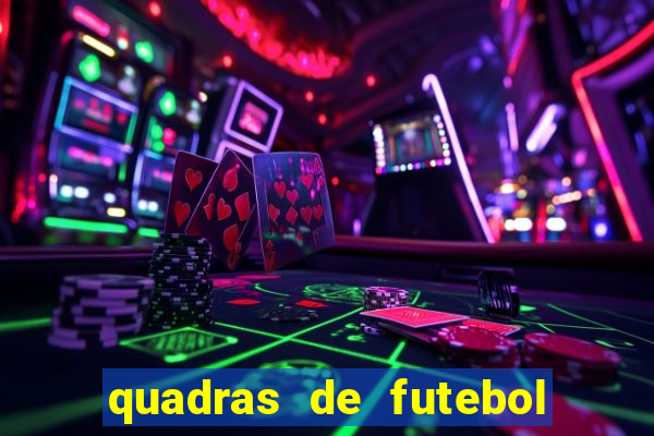 quadras de futebol para alugar