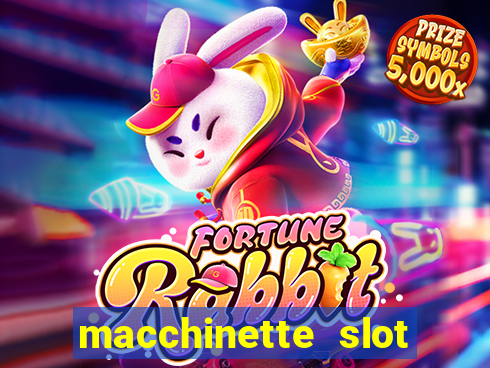 macchinette slot machine gratis