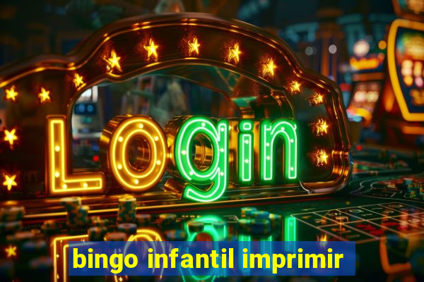 bingo infantil imprimir