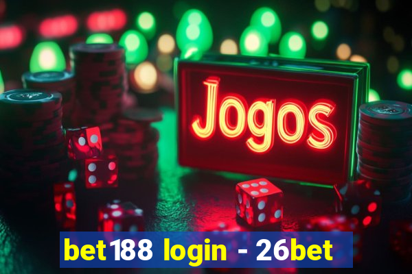 bet188 login - 26bet