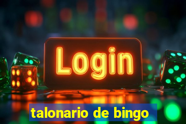 talonario de bingo