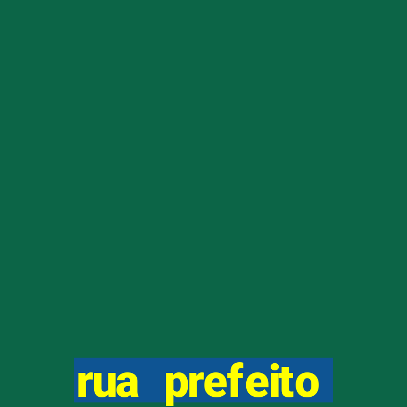 rua prefeito olímpio de melo