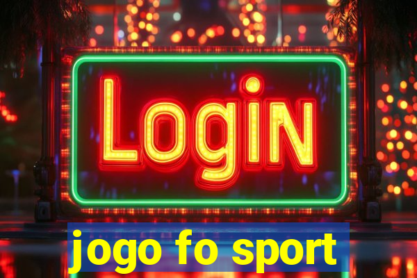 jogo fo sport