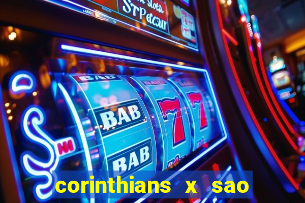 corinthians x sao paulo palpites