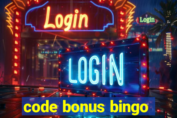 code bonus bingo