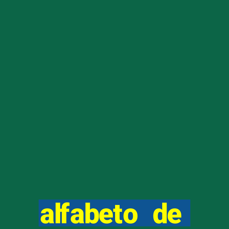 alfabeto de pichação fácil