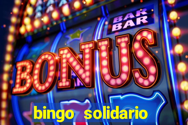 bingo solidario como organizar