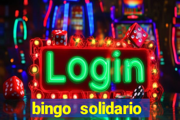 bingo solidario como organizar