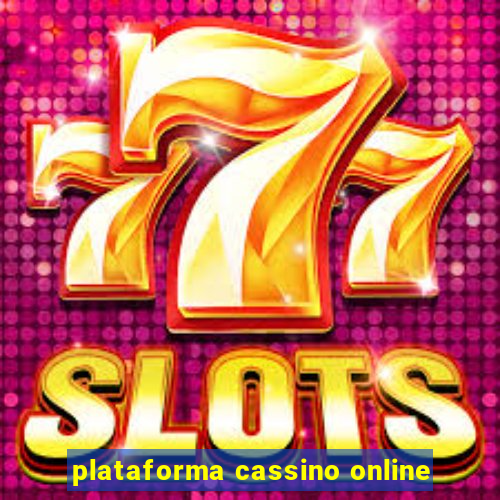 plataforma cassino online