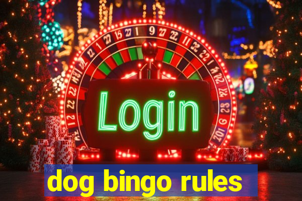 dog bingo rules