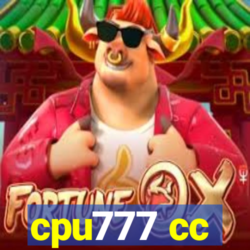 cpu777 cc