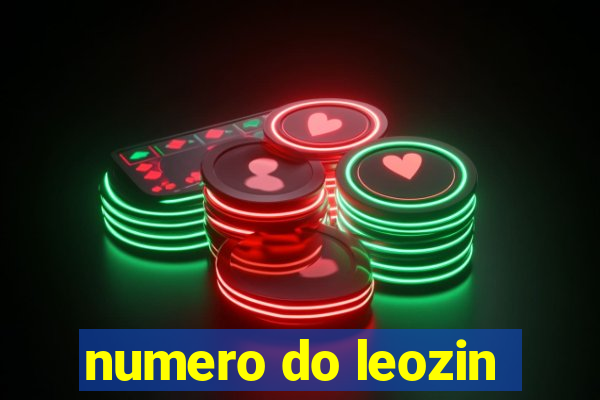 numero do leozin