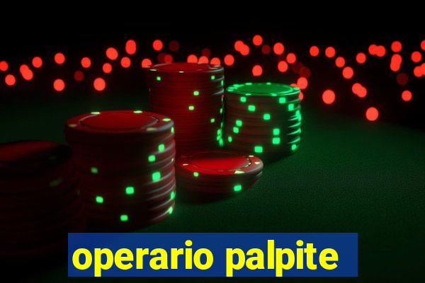 operario palpite