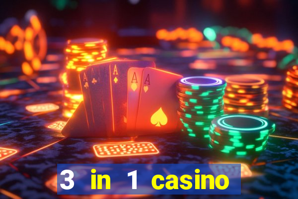 3 in 1 casino game table