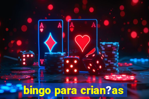 bingo para crian?as